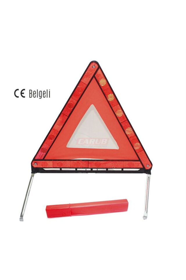REFLEKTÖR ÜÇGEN DEMİR AYAK E4 27R032746 BELGELİ OTO AKSESUAR PREMİUM