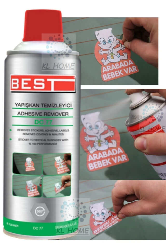 Yapışkan Etiket Temizleyici Etiket Sticker Sökücü- 400 ml ( 5 SENE SON KULLANIM TARİHİ )
