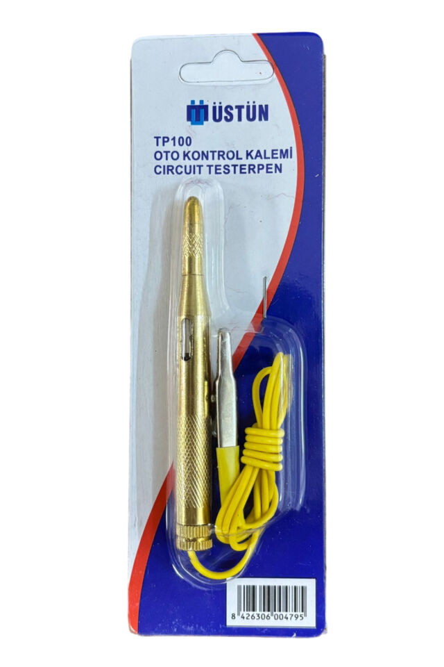 Oto Sigorta Kontrol Kalemi Sarı 6-12-24v