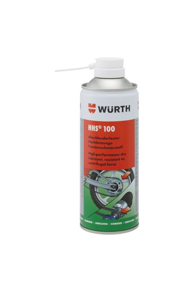 Hhs Drylube HHS 100 Motorsiklet Zincir Yağı Sprey 400 Ml Yeni adı ile HHS 100